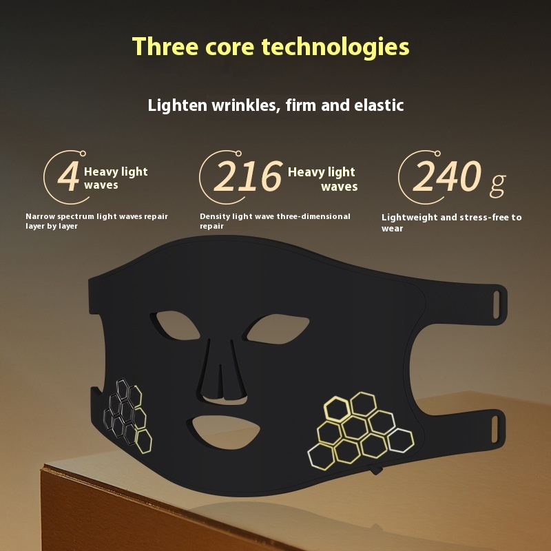 Lamp Silicone Photon Skin Rejuvenation Beauty Mask - Image 3