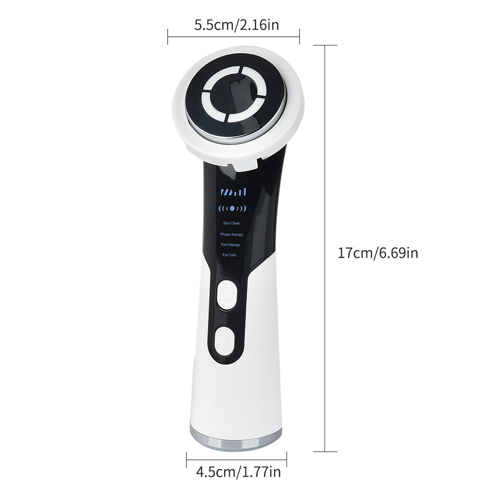 IPL Rejuvenation Introduction Instrument HailiCare Hot Compress Vibration Massage Facial Pore Beauty Instrument - Image 5