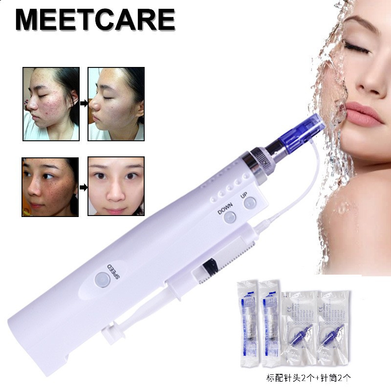 Mini Water Electric Microneedle Inductive Therapeutical Instrument Skin Rejuvenation Beauty - Image 2