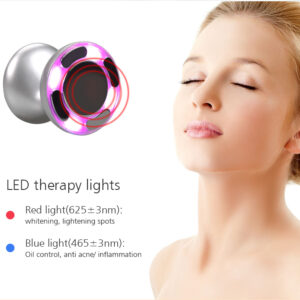 RF Beauty Instrument Shaping Slimming Ultrasonic Color Light Micro Current Slimming Household Fat Explosion Instrument Beauty Instrument