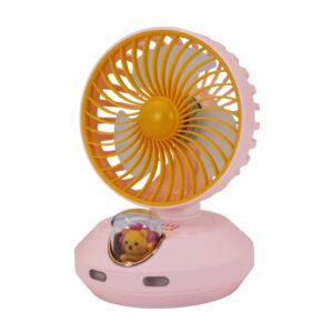 Shaking Head Fan P Ink Li-On Rechargeable