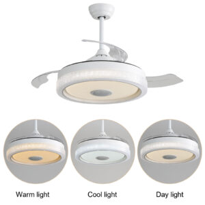 Plastic Remote Control Ceiling Fan