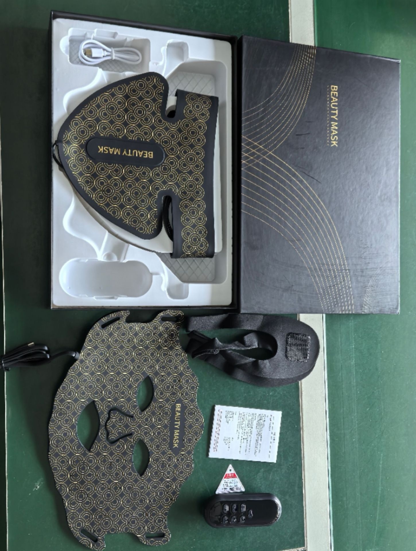 Red Light LED Facial Photon Rejuvenation Device With Silicone Beauty Mask - Image 6