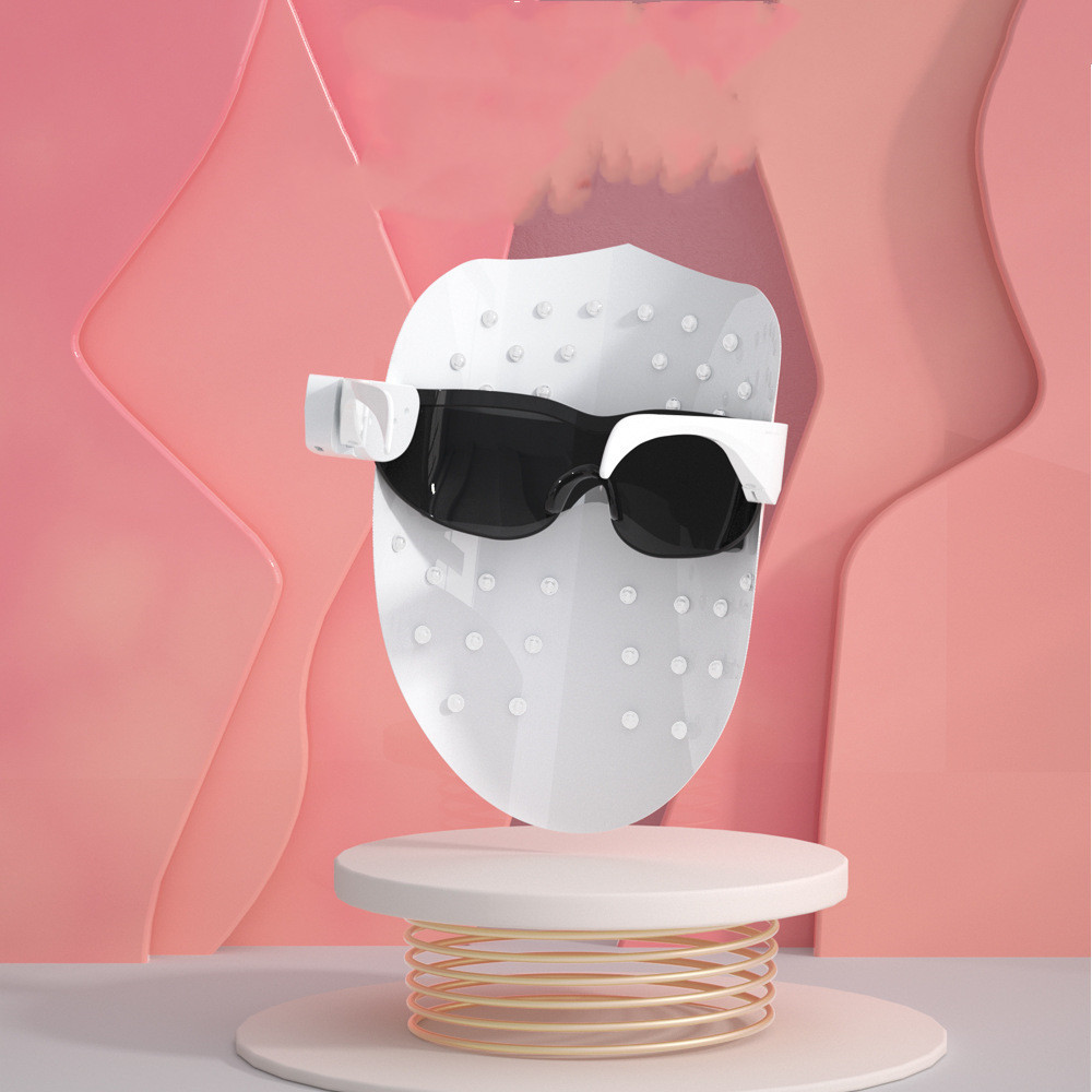 Facial Mask Instrument Color Light Led Beauty Mask Photon Skin Rejuvenation Instrument - Image 4