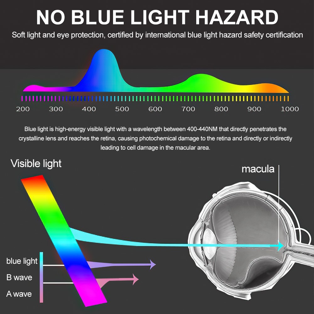 4-Head LED Desk Reading Lamp With Fan Clock Dimmable Rechargeable Touch Light - Image 5