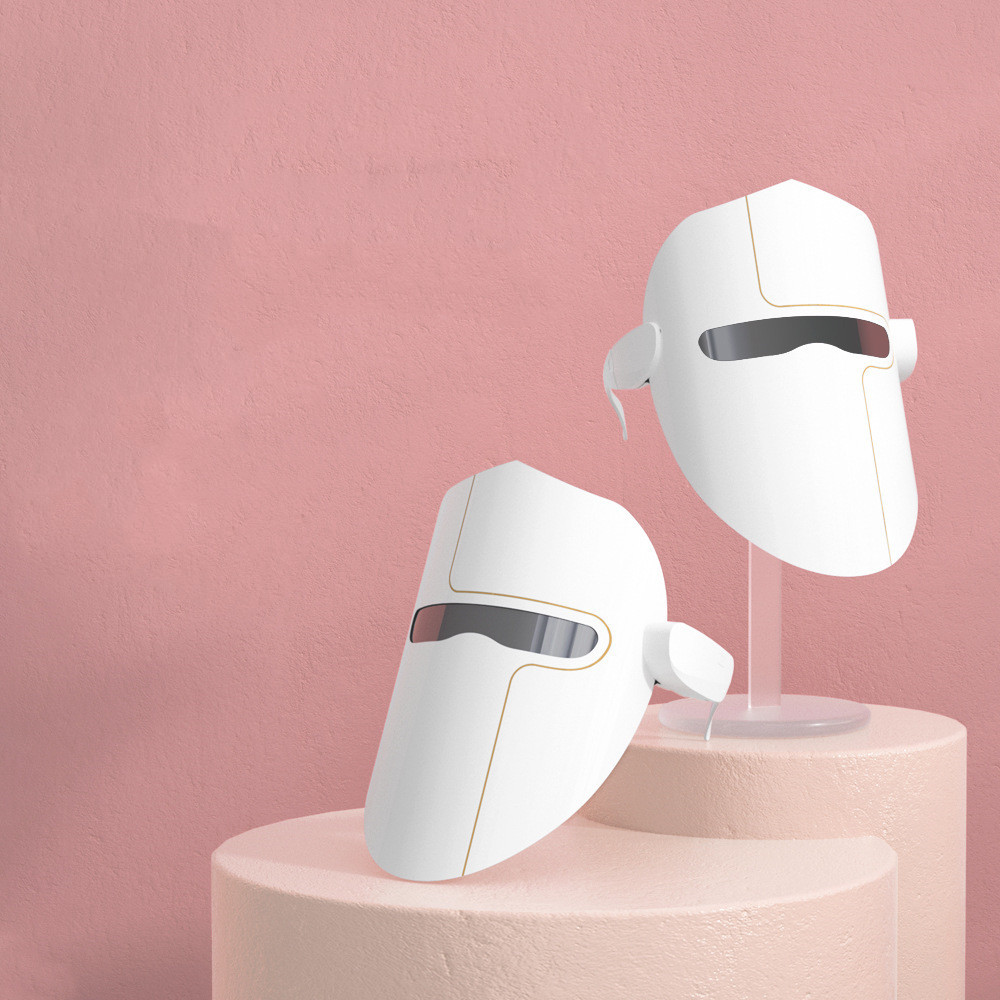 Facial Mask Instrument Color Light Led Beauty Mask Photon Skin Rejuvenation Instrument - Image 3