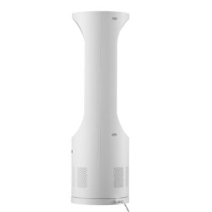 Desk Fan Bladeless, 17 Inch Office Table Fan Small Quite, 5 Speeds Adjustment, 0-9H Timer, 60-Degree Oscillation, Touch Control, Easy To Clean, Portable For Office, Living Room, Bedroom