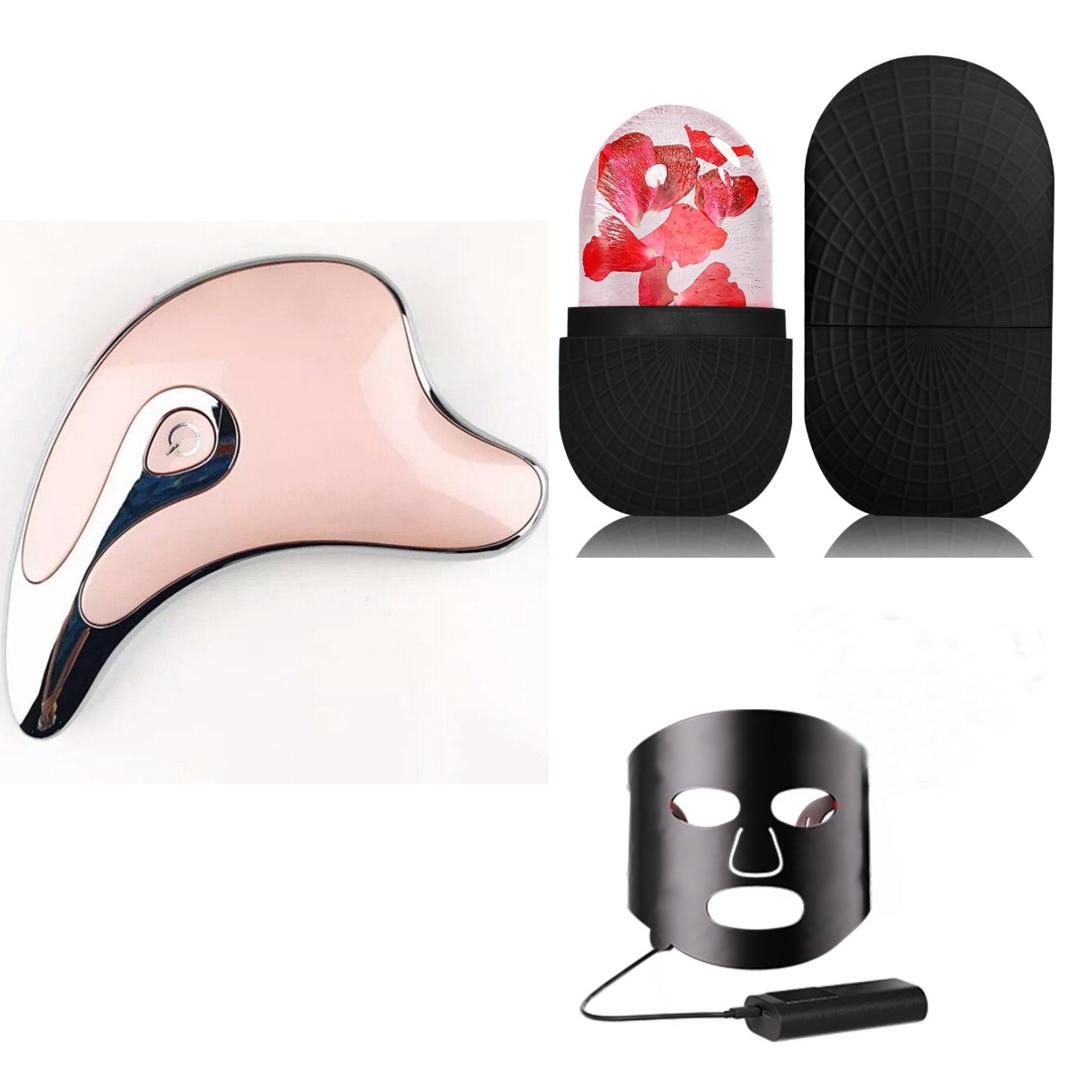 Gua Sha Scraper Facial Massager Face Lifting Slimming LED Light Microcurrent Skin Rejuvenation Electric Body Gouache Massage - Image 6