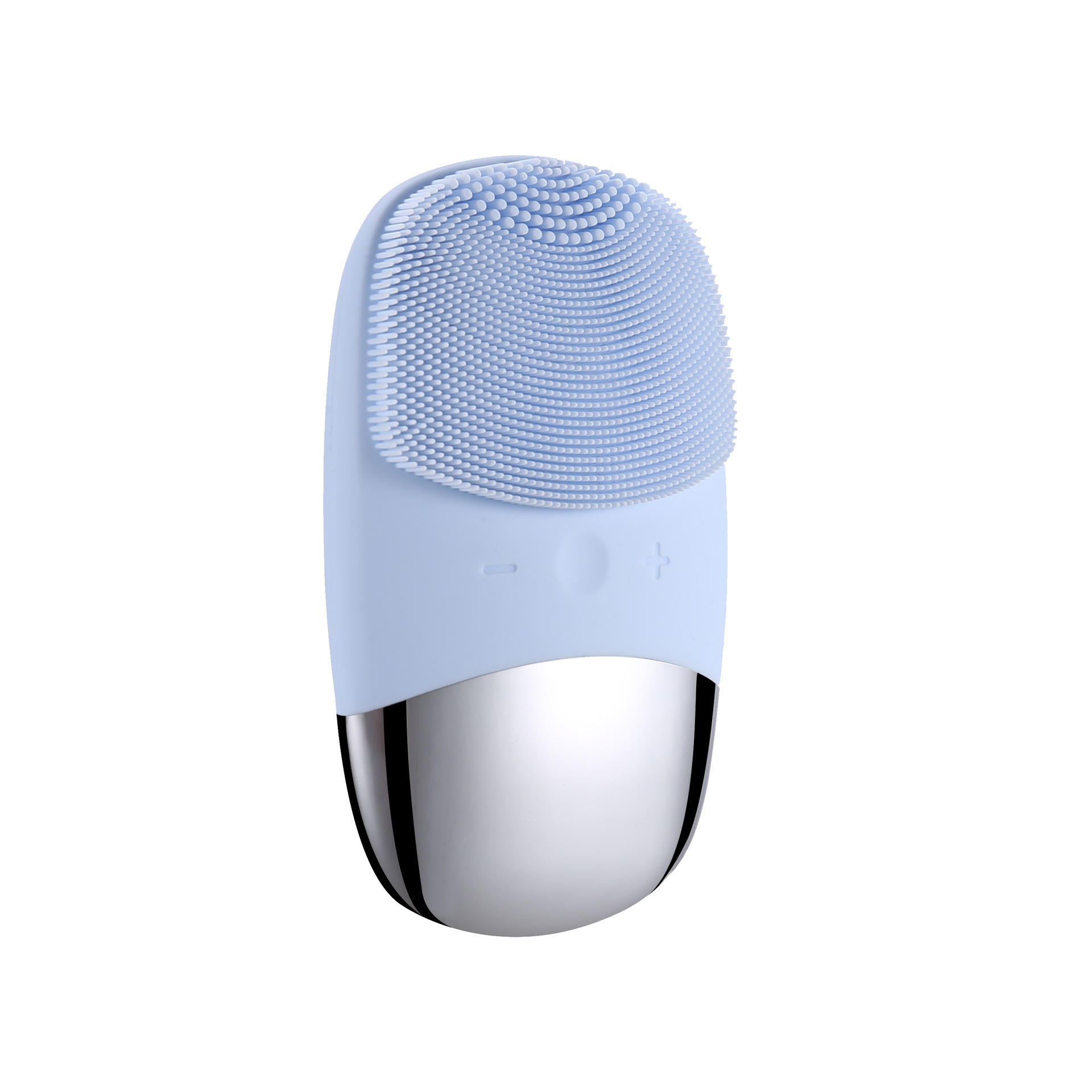 Mini Silicone Electric Face Cleansing Brush Electric Facial Cleanser Facial Cleansing Brush Skin Massager Skin Care Tools - Image 2