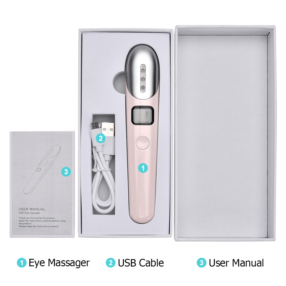 HailiCare Micro Electric Eye Beauty Instrument Eye Massager EMS Color Light Eye Protection Instrument Vibration Beauty Instrument Importer - Image 7