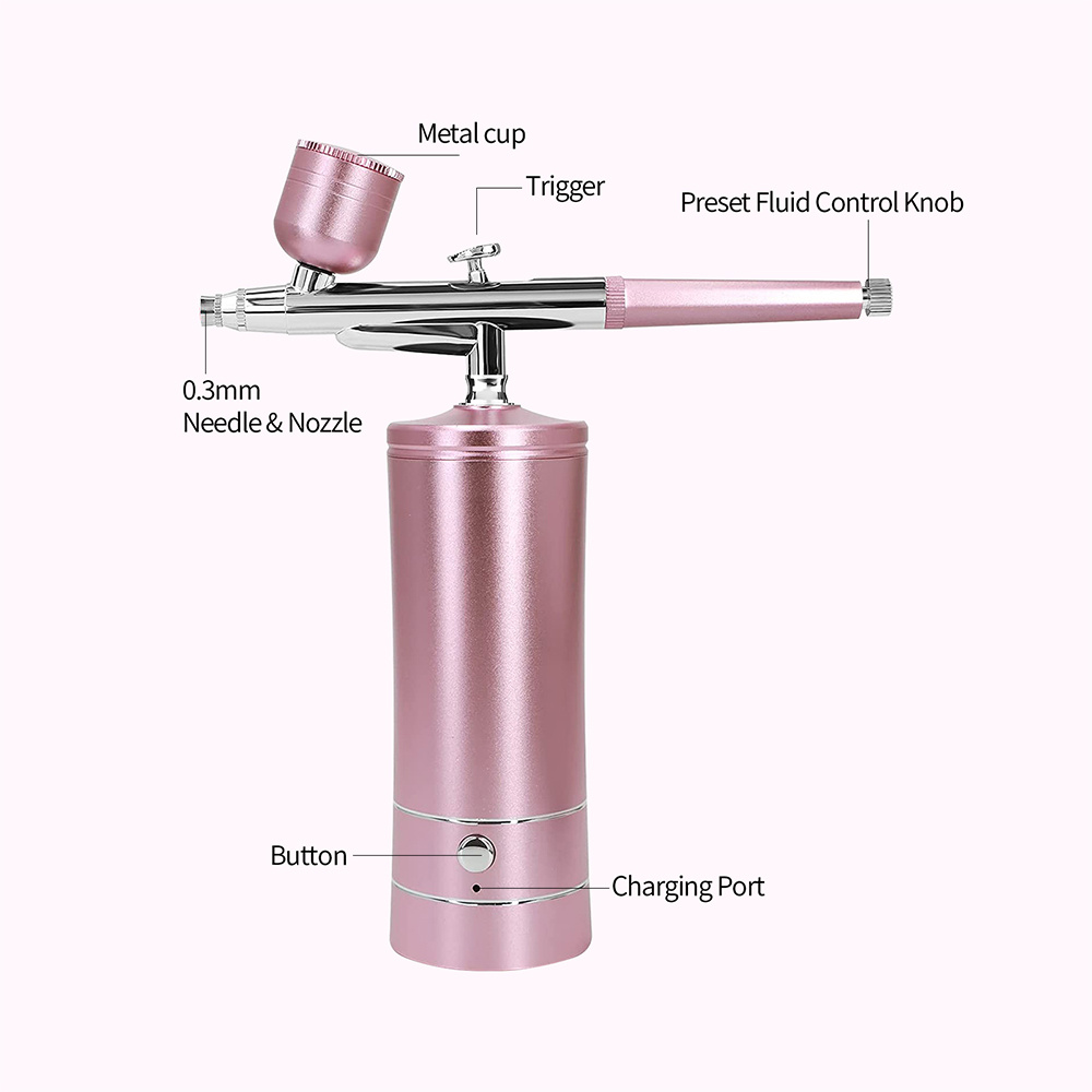 Oxygen Injection Instrument Water Injection Beauty Instrument Nano Spray Facial Skin Rejuvenation Spray Gun