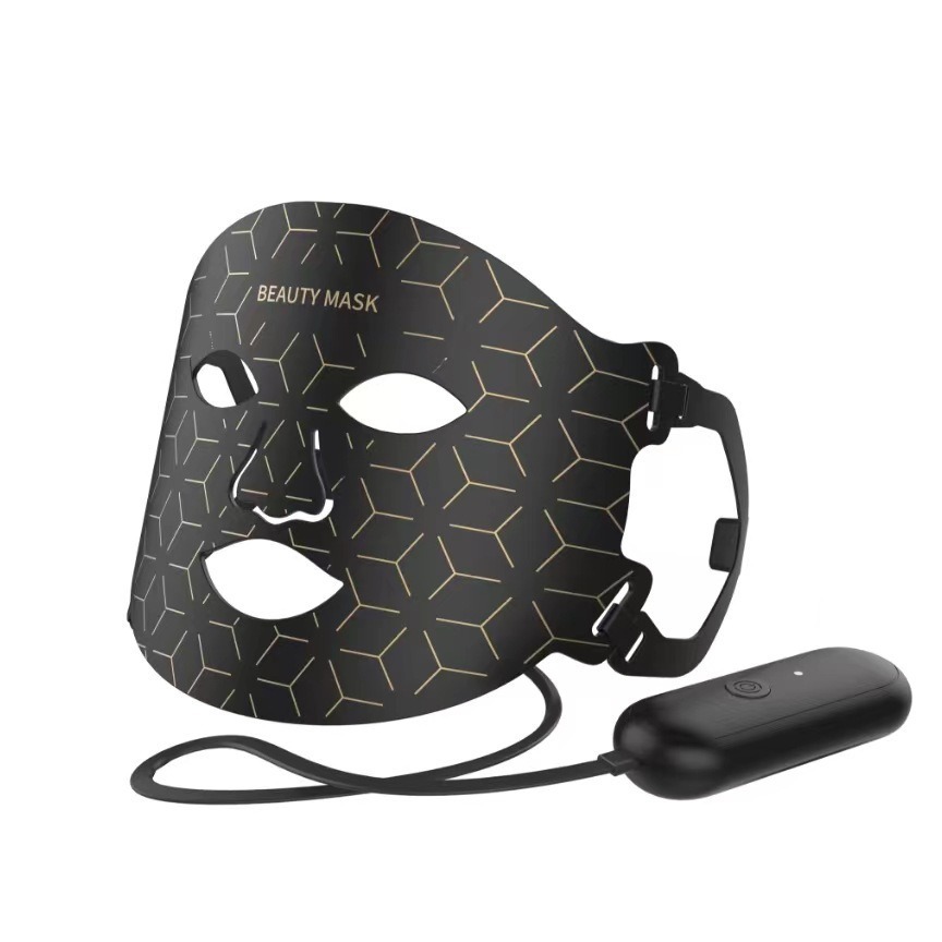 LED Silicone Multicolor Photon Therapy Rejuvenating Facial Mask - Image 3