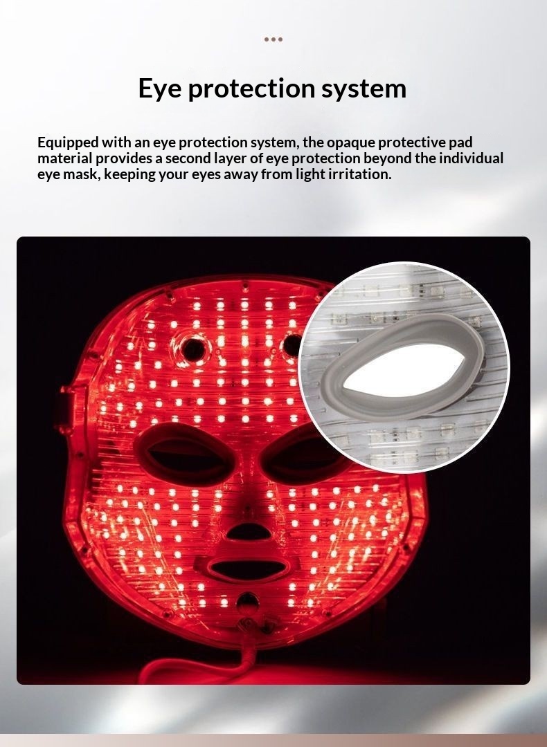 Home LED Photon Skin Rejuvenation Device With Neck Attachment - Image 3