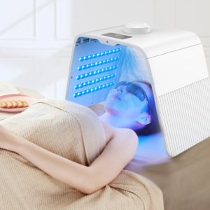 Household beauty rejuvenation spectrometer LED7 color light spray foldable photon rejuvenation instrument