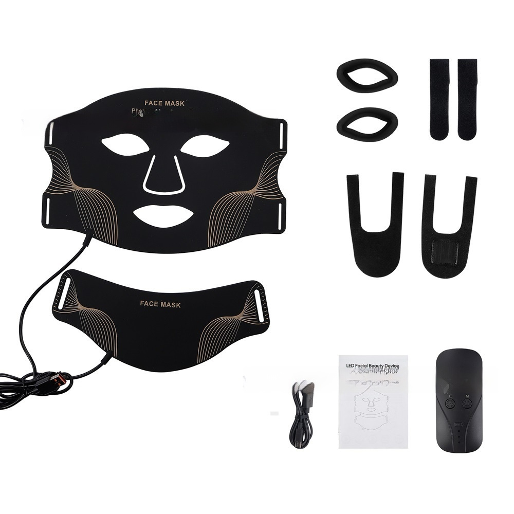 Silicone Facial Mask Rechargeable LED Photon Rejuvenation - Image 3