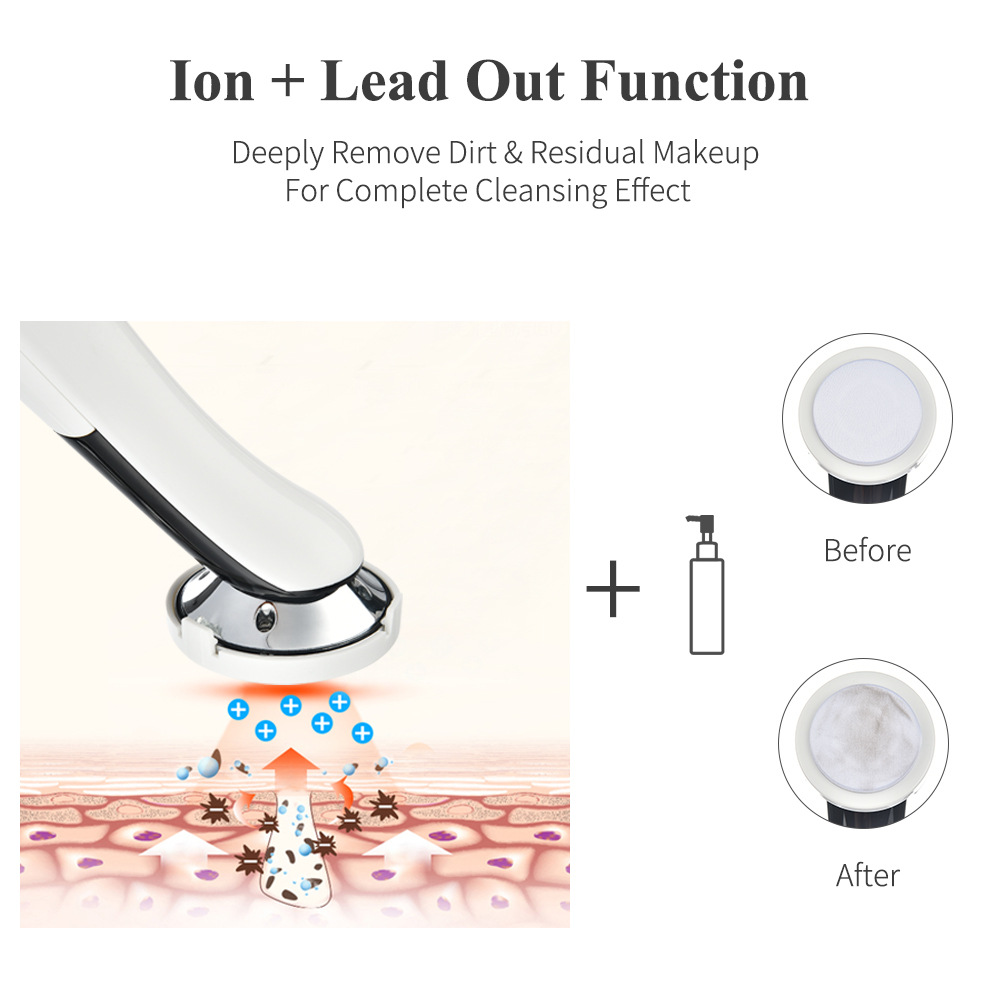 IPL Rejuvenation Introduction Instrument HailiCare Hot Compress Vibration Massage Facial Pore Beauty Instrument - Image 4