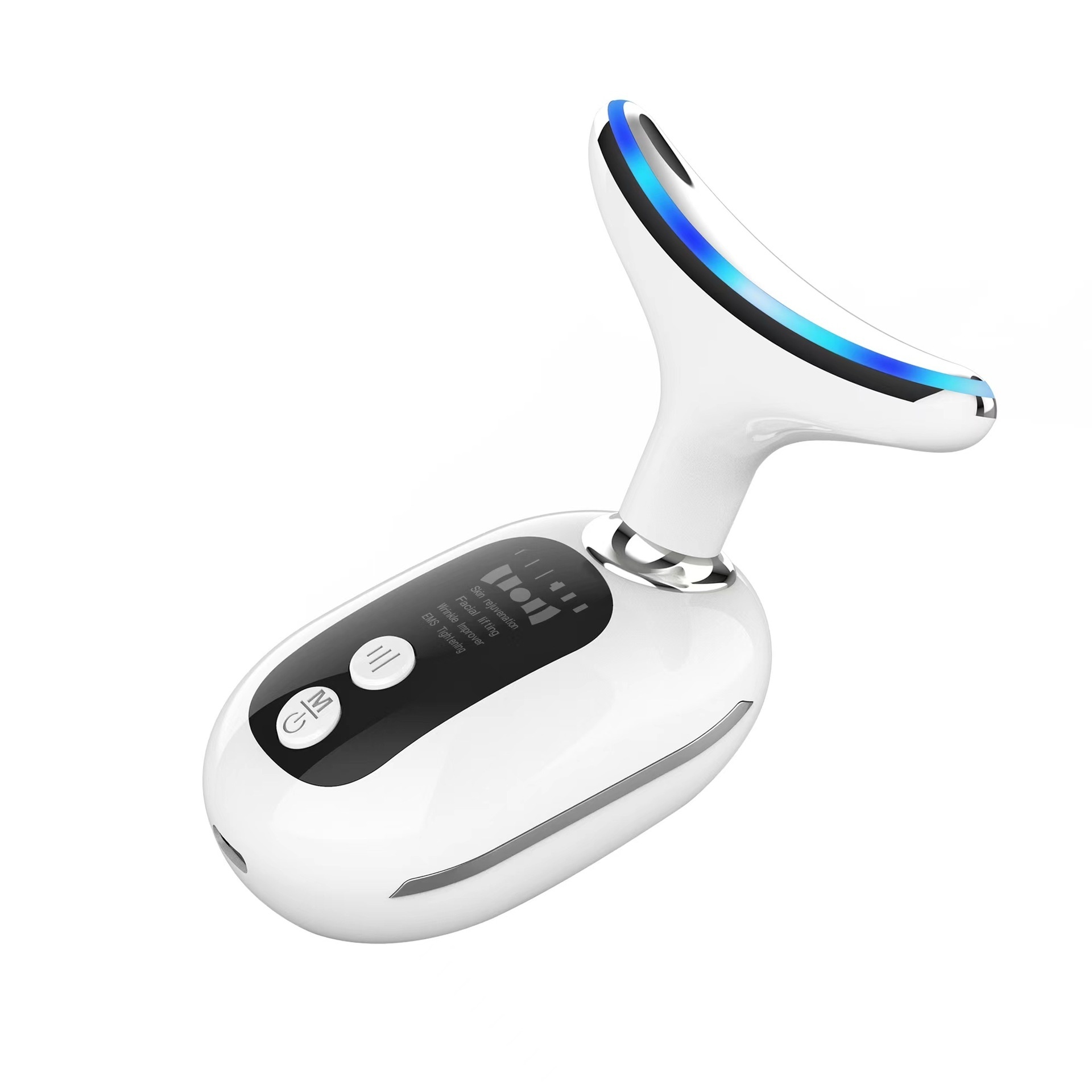 Neck Beauty Instrument Household Face Inductive Therapeutical Instrument Lifting Light Lines Neck Skin Rejuvenation Color Light Micro Current - Image 5