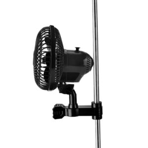 Greenhouse Clip Fan Oscillating 3 Speeds Grow Tent Fan Ventilation Ultra-Quiet