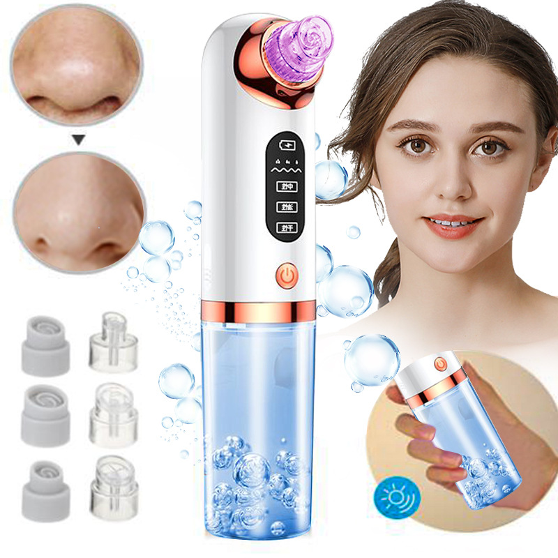 Small Bubble Beauty Instrument Household Pore Cleaning Oxygen Injection Instrument Electric Blackhead Suction Instrument - Image 7