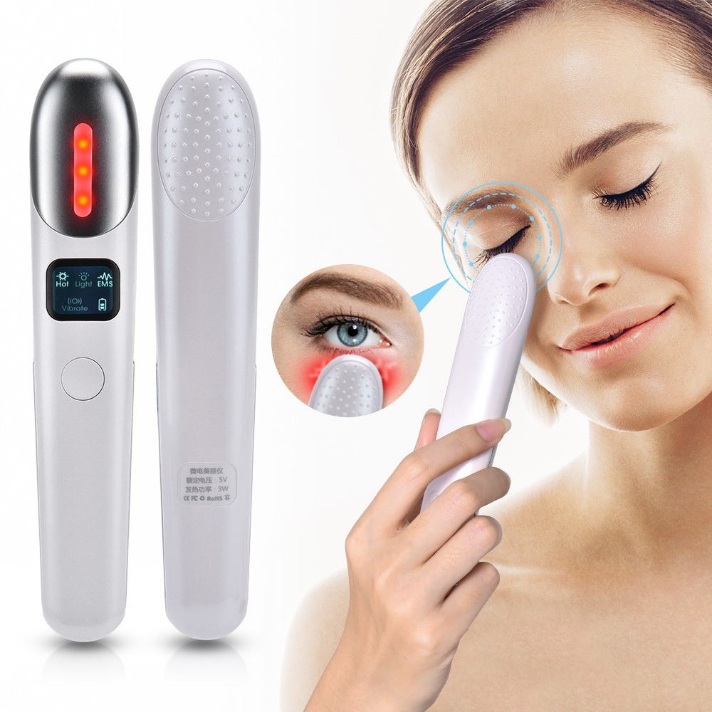 HailiCare Micro Electric Eye Beauty Instrument Eye Massager EMS Color Light Eye Protection Instrument Vibration Beauty Instrument Importer - Image 3