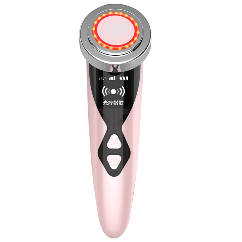 Color Light Household USB Facial Massager Lifting And Tightening Cleansing Instrument Skin Rejuvenation Beauty - Image 4
