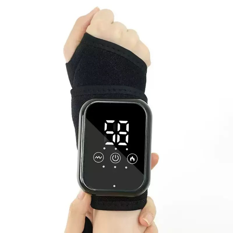 Hand Massager Wrist Support Heat EMS Pulse Device - Image 6