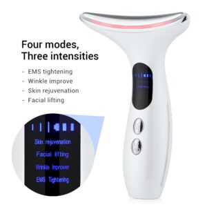 Color light microcurrent constant temperature neck beauty instrument neck and facial beauty instrument