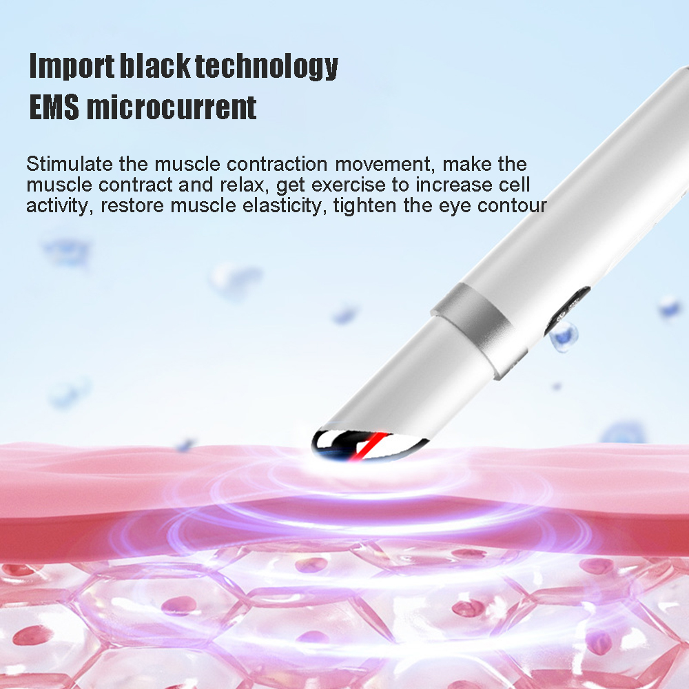 Beauty Eye Cream Massage Eye Care EMS Import Instrument Black Eye Circles Eye Bags Beauty Pen Electric Eye Beauty Instrument - Image 3