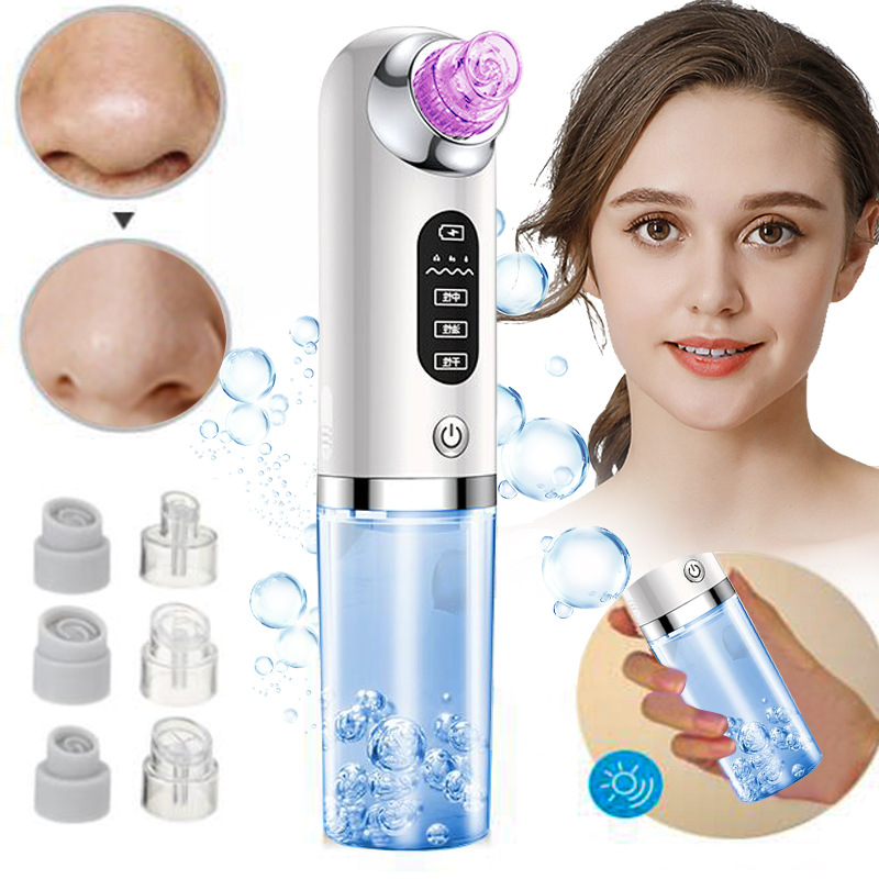 Small Bubble Beauty Instrument Household Pore Cleaning Oxygen Injection Instrument Electric Blackhead Suction Instrument - Image 6
