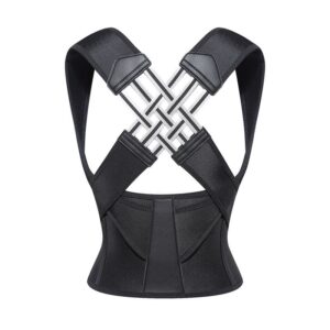 Posture Corrector for Men and Women, Invisible Shoulder Opening Back Support Belt, Anti-Slouching Posture Brace, Back Alignment Belt