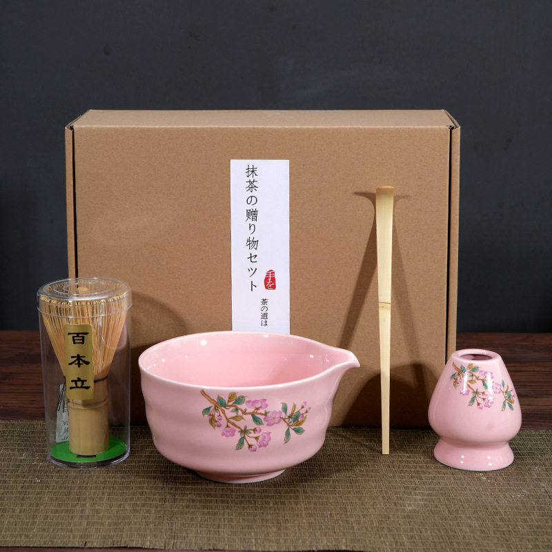 Matcha Bowl Matcha Making Tea Ordering Tool Ceramic Tea Bowl Teacup Blender Matcha Brushing Tea Whisker Set - Image 5