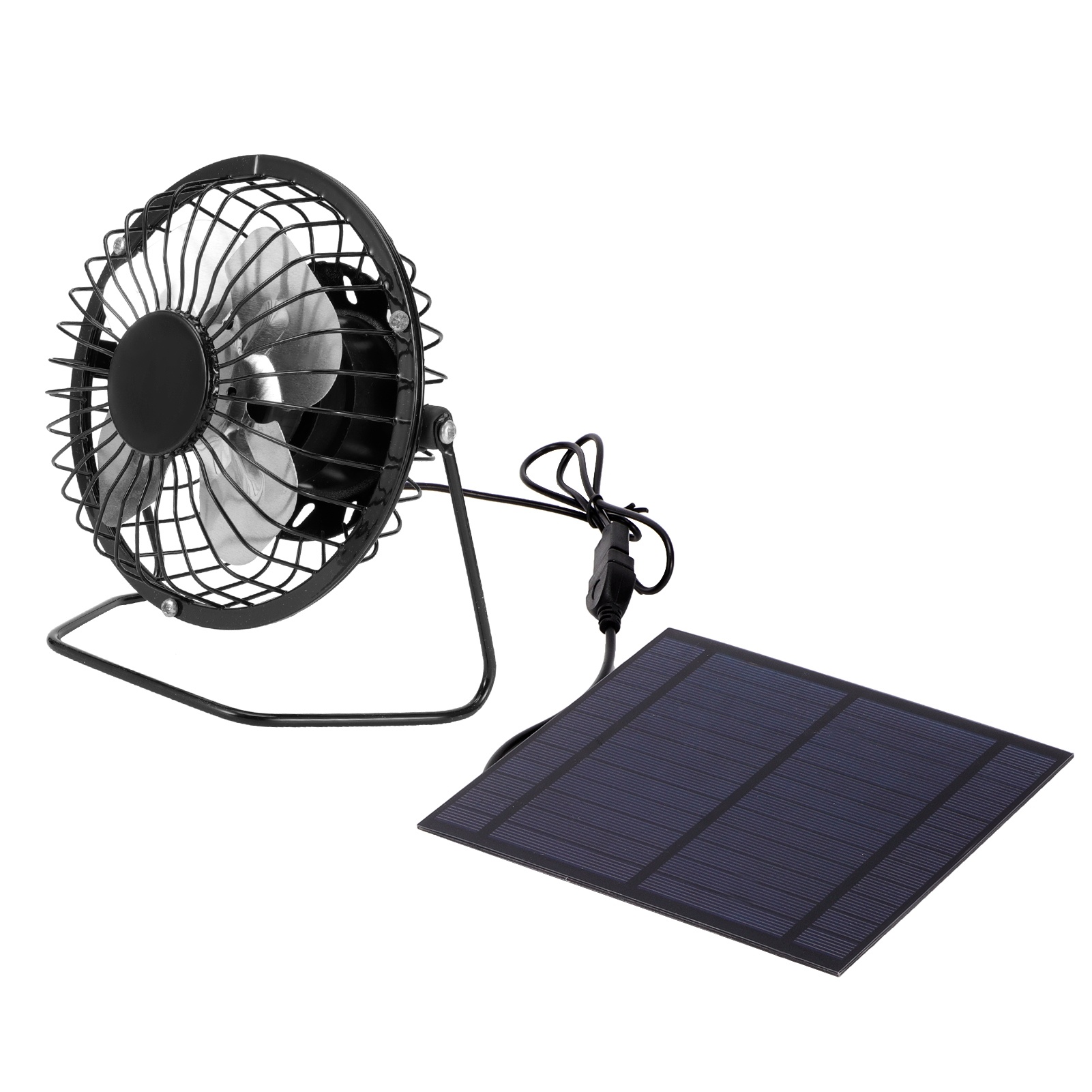 5W Mini Solar Panel With Portable Cooling Fan Photovoltaic Solar Panel Set For Greenhouse - Image 2
