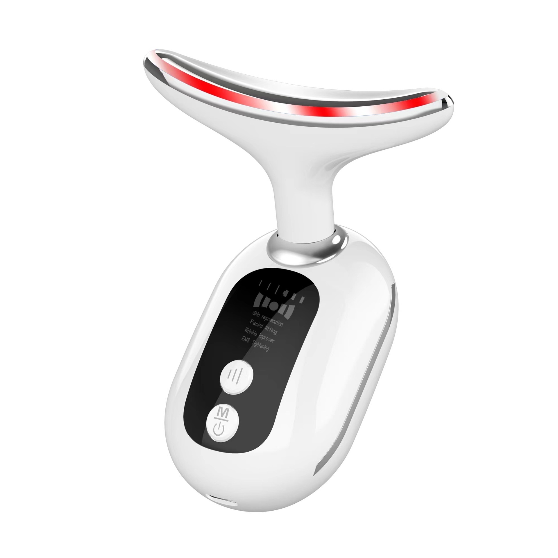 Neck Beauty Instrument Household Face Inductive Therapeutical Instrument Lifting Light Lines Neck Skin Rejuvenation Color Light Micro Current - Image 6