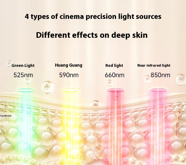 Rechargeable Color Light Led Skin Rejuvenation Beauty Mask - Image 6
