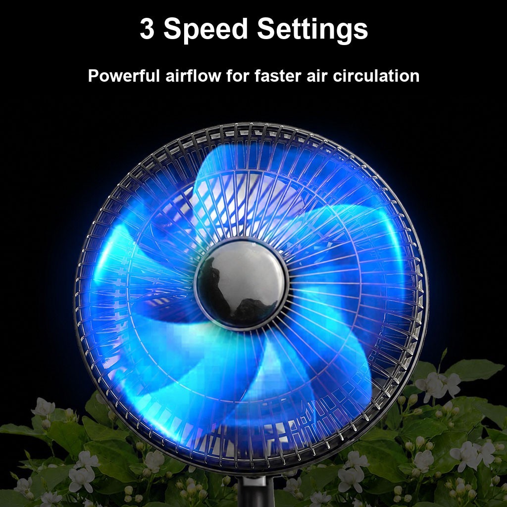 Greenhouse Clip Fan Oscillating 3 Speeds Grow Tent Fan Ventilation Ultra-Quiet - Image 6