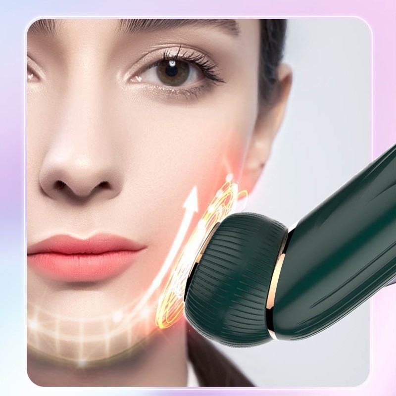 Household Facial French Pattern Massage Cleansing Lifting And Firming Face Inductive Therapeutical Instrument - Image 2