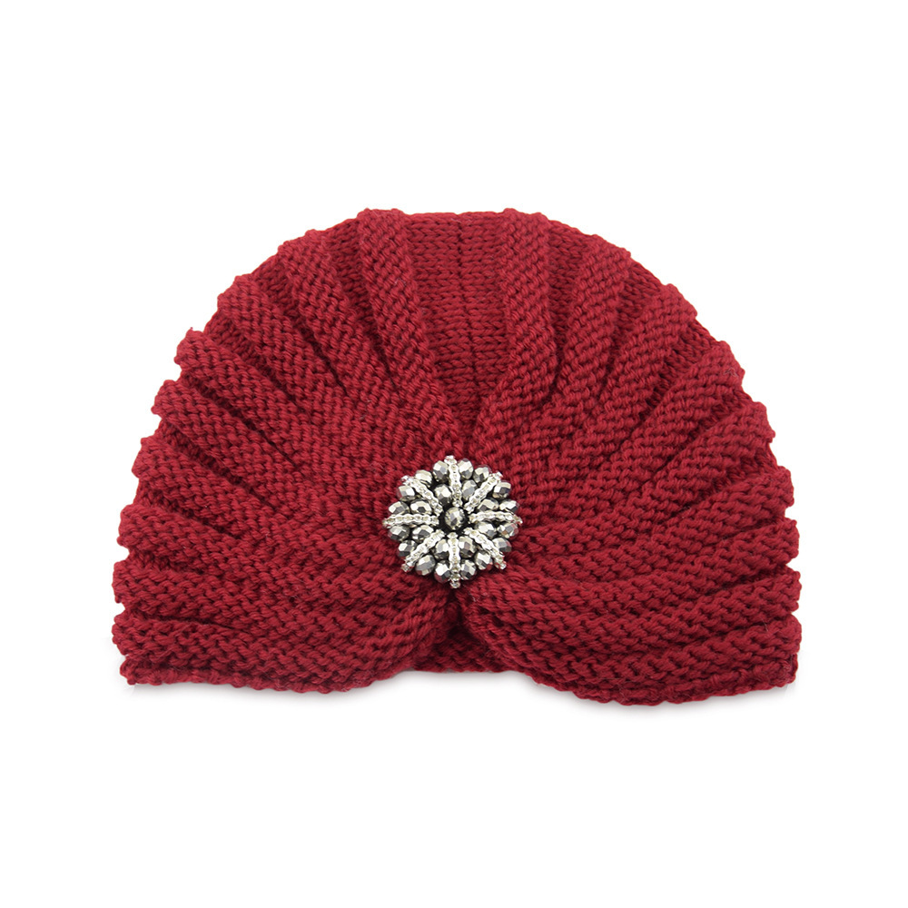 Round Beads Accessories Hat Woolen Hat Knitted Hat Bohemian Toe Cap - Image 10