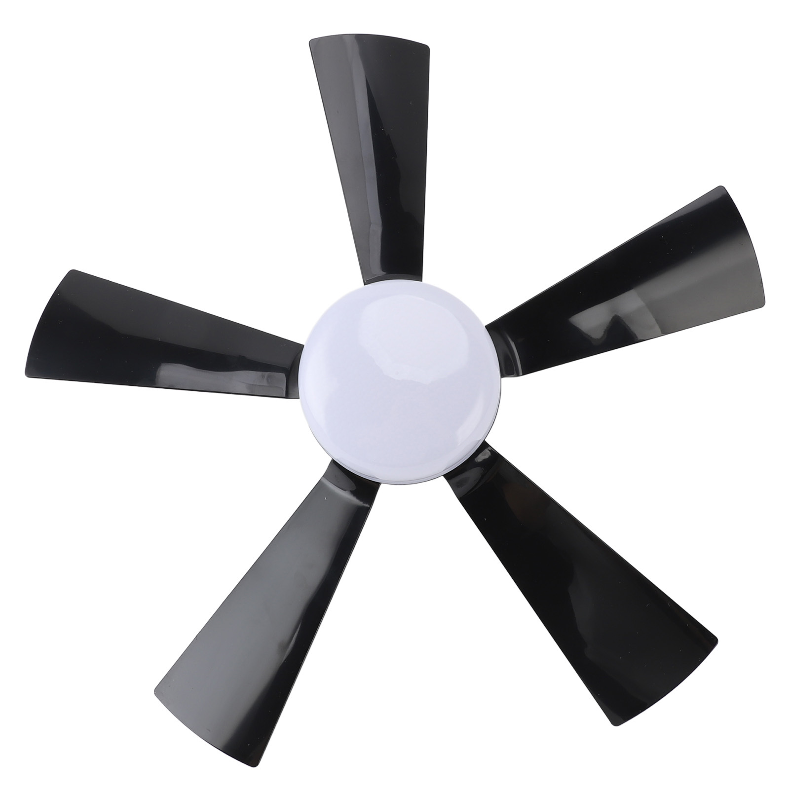Ceiling Fan Light Dimmable 3 Color Temp 3 Wind Speed 1H 2H 4H Timer E26 Small Fan Lamp With Remote For Bedroom Kitchen 85‑265V Black - Image 5