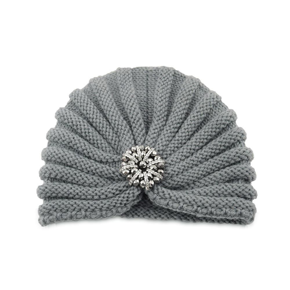Round Beads Accessories Hat Woolen Hat Knitted Hat Bohemian Toe Cap - Image 7