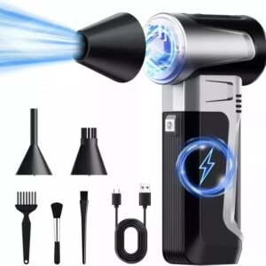 180,000 RPM Mini Turbo Jet Fan, Powerful Cordless Handheld Blower, Violent Fan For Cleaning