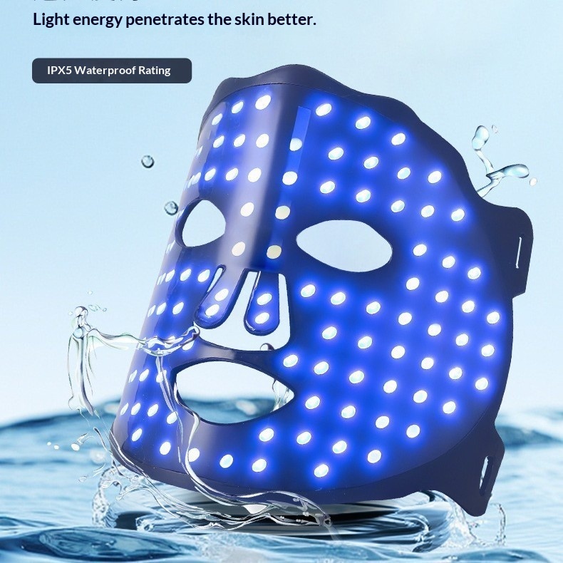 LED Silicone 7-Color Mask Photon Skin-Rejuvenation Facial Device - Image 3
