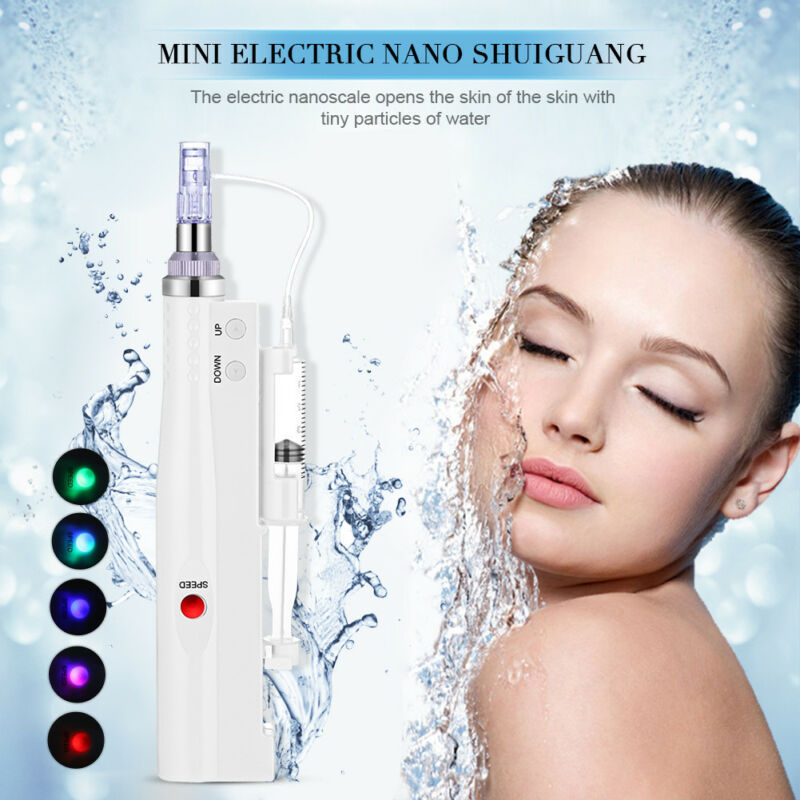 Mini Water Electric Microneedle Inductive Therapeutical Instrument Skin Rejuvenation Beauty - Image 8