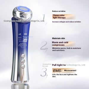 Household RF Skin Rejuvenation Lifting Import Hot And Cold Firming Massage Instrument
