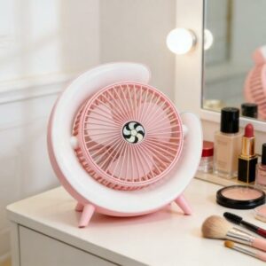 Lamp Effect Fan Powder Li-On Rechargeable –PiNk