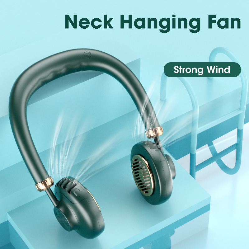 Hanging Neck Fan Bladeless Portable Small Fan - Image 4