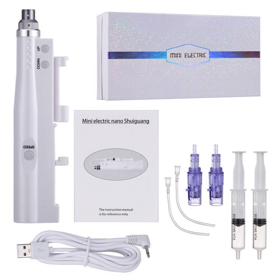 Mini Water Electric Microneedle Inductive Therapeutical Instrument Skin Rejuvenation Beauty - Image 7