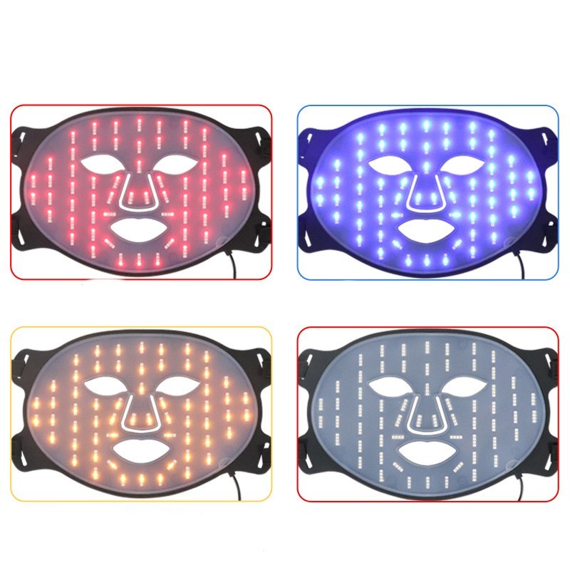 Led Silicone Mask Instrument Photon Rejuvenation Large Row Lamp 7 Color Red Blue Spectrometer - Image 5
