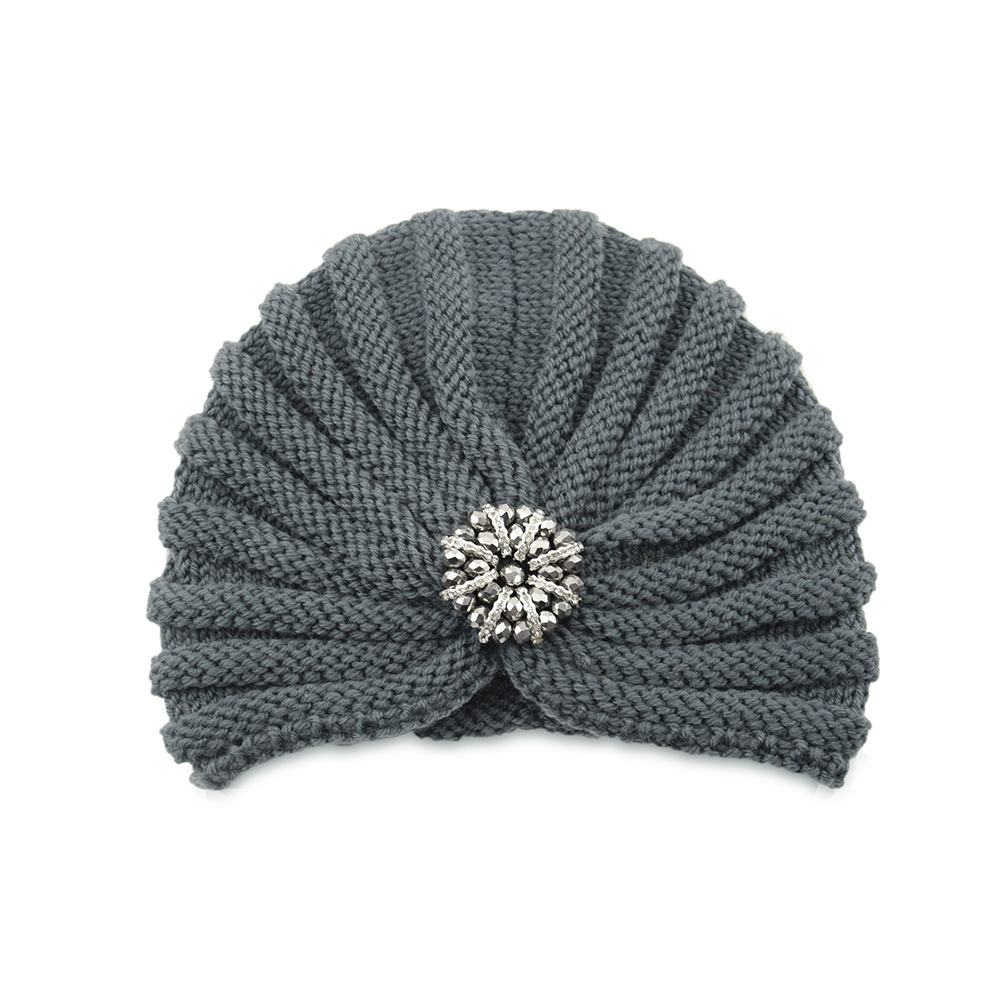 Round Beads Accessories Hat Woolen Hat Knitted Hat Bohemian Toe Cap - Image 9