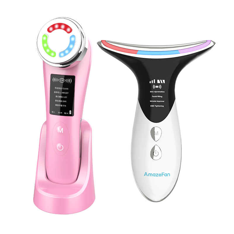 Facial Lifting Massage Rejuvenation Cleansing Ion Export And Import Instrument - Image 6
