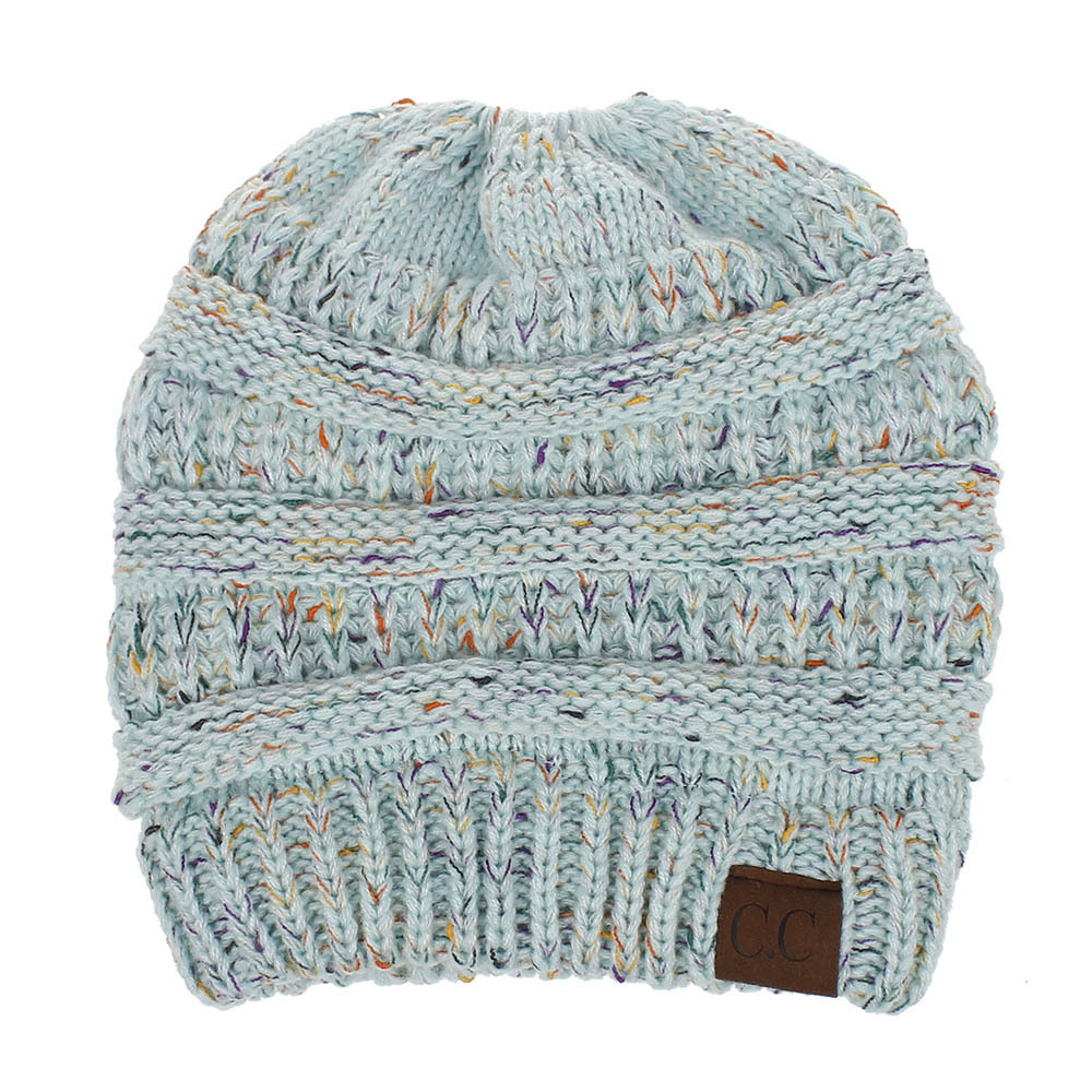 INS Colored Thread Variegated Hat Woolen Knitted Hat - Image 4